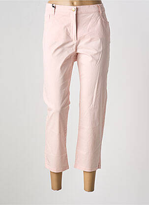 Pantacourt coupe droite taille normale rose BETTY BARCLAY femme