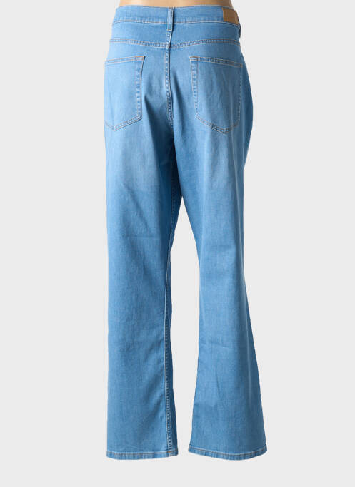 Jeans coupe droite stretch taille normale bleu SURKANA femme