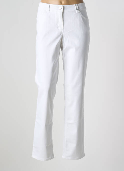 Jeans coupe droite blanc GERRY WEBER pour femme