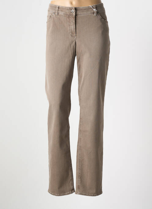 Jeans coupe droite gris GERRY WEBER pour femme