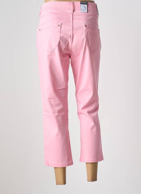 Pantacourt rose ZERRES pour femme