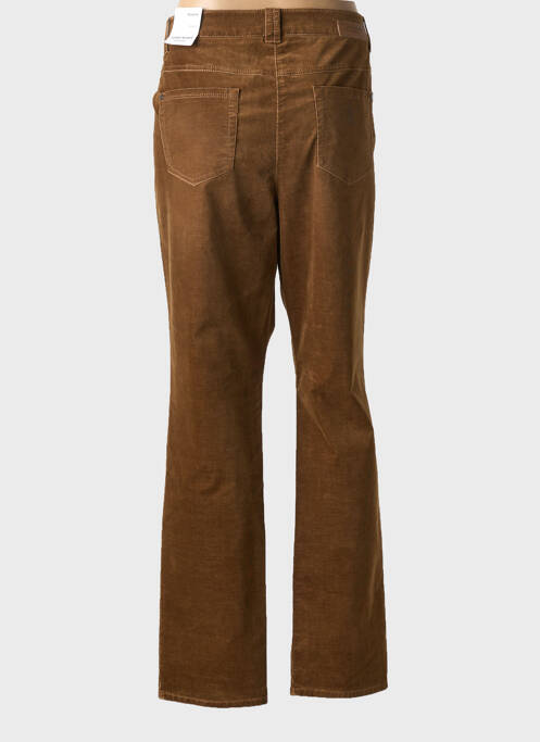 Pantalon droit marron GERRY WEBER pour femme