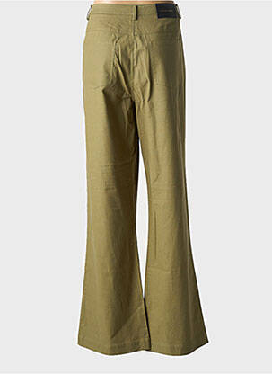 Pantalon flare taille normale taille normale vert FABIENNE CHAPOT femme