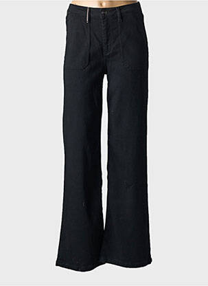 Jean coupe flare stretch taille normale noir ISLOW femme