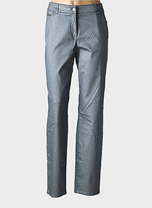 Pantalon slim tissage enduit taille normale gris GERRY WEBER femme