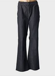 Jeans bootcut taille normale taille normale noir ANNA MONTANA femme