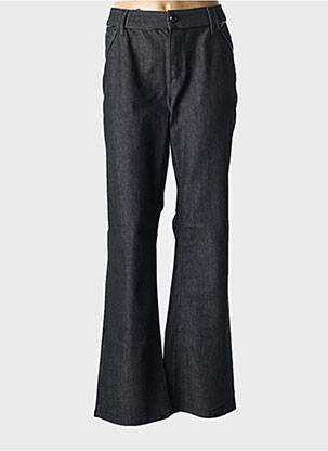 Jeans bootcut taille normale taille normale noir ANNA MONTANA femme