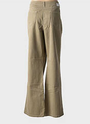 Jeans coupe droite marron PERSONA pour femme seconde vue