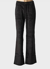 Pantalon droit noir ANNA MONTANA pour femme seconde vue