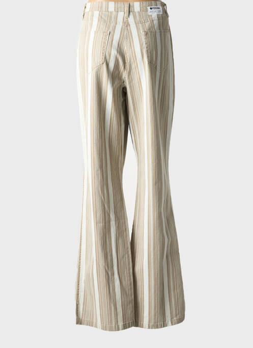 Jean coupe flare marron PERSONA pour femme