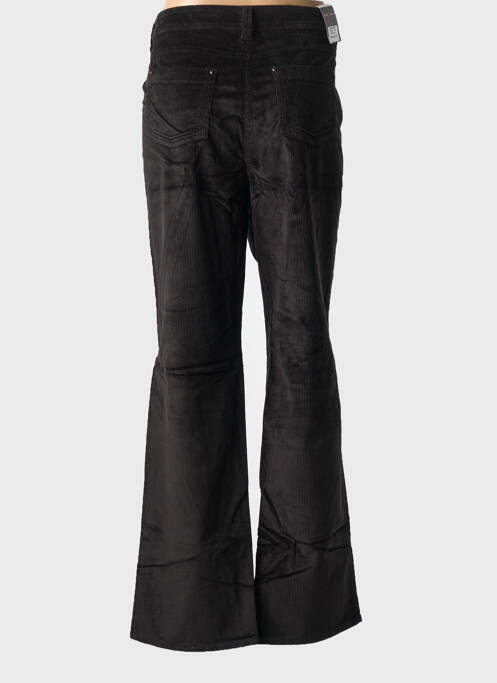 Pantalon droit noir ANNA MONTANA pour femme