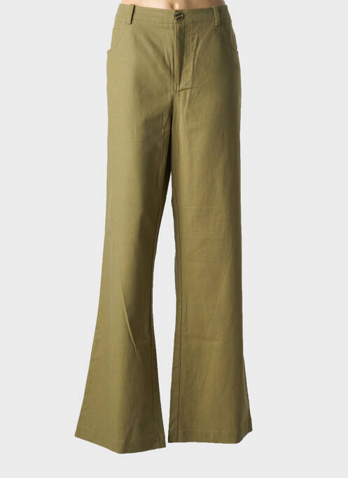 Pantalon flare vert FABIENNE CHAPOT pour femme