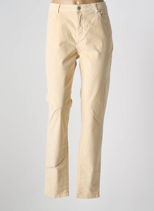 Pantalon slim beige KANOPE pour femme