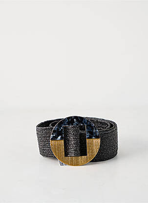 Ceinture effet matière satinée noir ESPRIT femme