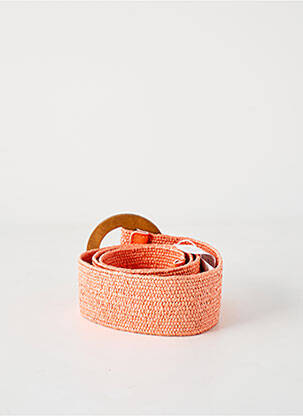 Ceinture réglable orange C'EST BEAU LA VIE femme