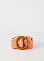 Ceinture orange C'EST BEAU LA VIE pour femme seconde vue