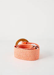 Ceinture orange C'EST BEAU LA VIE pour femme seconde vue