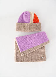 Bonnet stretch violet ESPRIT femme