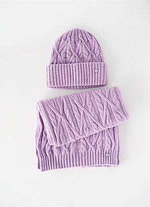 Bonnet stretch violet ESPRIT femme