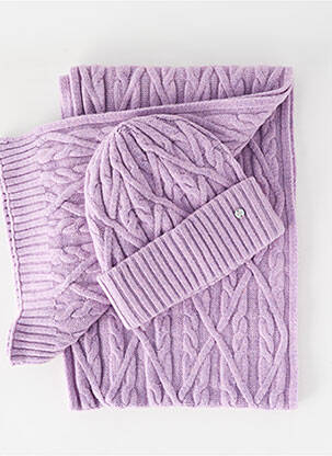 Bonnet stretch violet ESPRIT femme