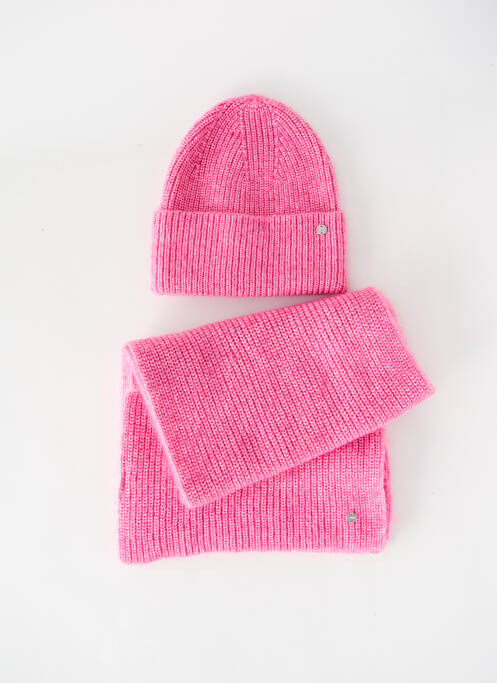Bonnet rose ESPRIT pour femme