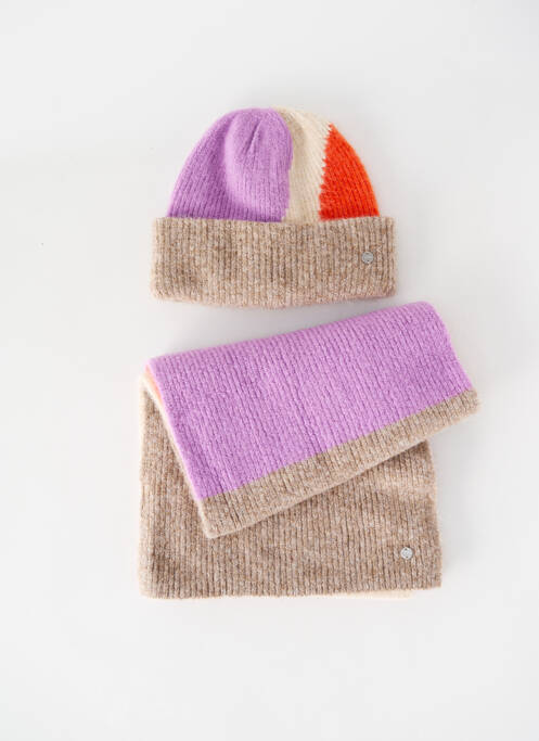 Bonnet violet ESPRIT pour femme