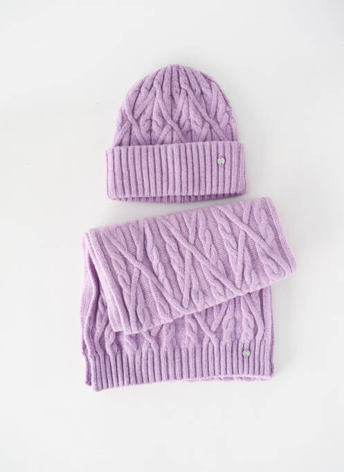 Bonnet violet ESPRIT pour femme