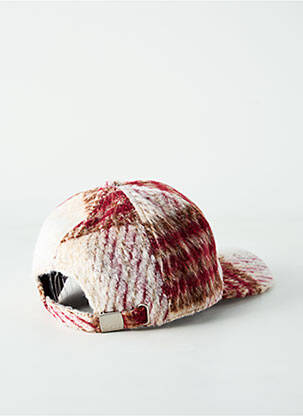 Casquette imprimé carreaux violet ESPRIT unisexe