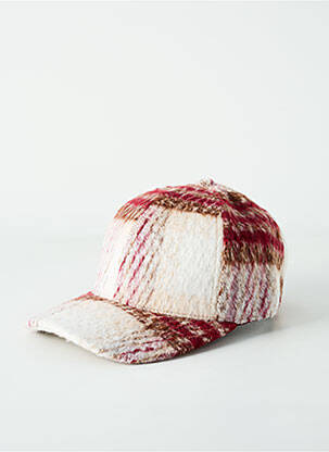 Casquette imprimé carreaux violet ESPRIT unisexe
