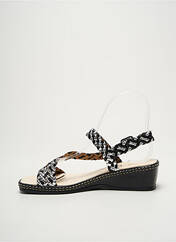 Sandales/Nu pieds argent FEELING pour femme seconde vue