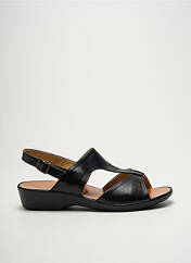 Sandales/Nu pieds noir LADY pour femme seconde vue