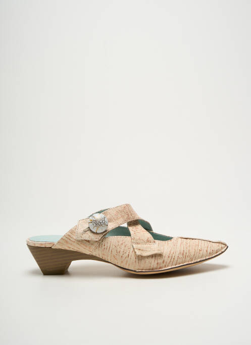 Mules/Sabots beige RENDEZ-VOUS pour femme