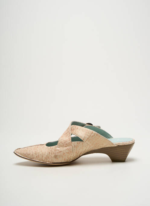 Mules/Sabots beige RENDEZ-VOUS pour femme