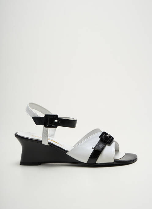 Sandales/Nu pieds blanc FEELING pour femme