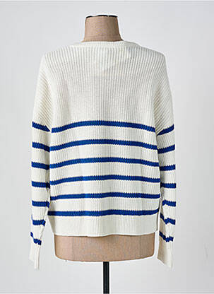 Pull stretch manches longues bleu VILA femme