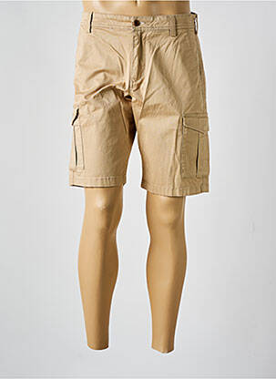 Bermuda stretch taille normale beige GANT homme
