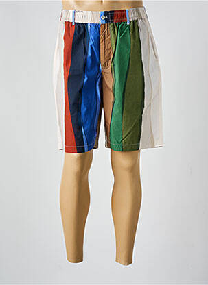 Bermuda beige THINKING MU pour homme