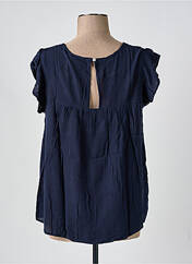 Blouse bleu ICHI pour femme seconde vue