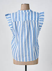 Blouse bleu ICHI pour femme seconde vue