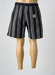 Short noir CARHARTT pour homme seconde vue