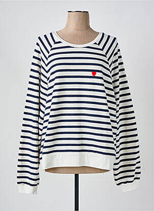 Sweat-shirt bleu PIECES pour femme