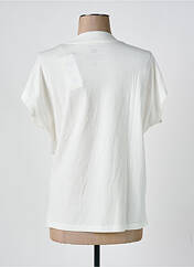 T-shirt beige THINKING MU pour femme seconde vue