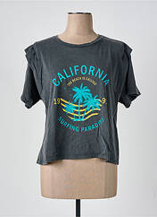 T-shirt gris PIECES pour femme seconde vue