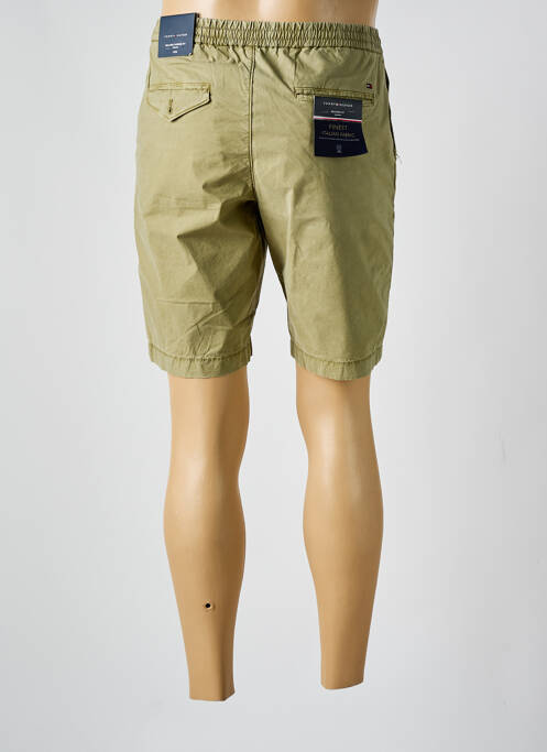 Bermuda vert TOMMY HILFIGER pour homme