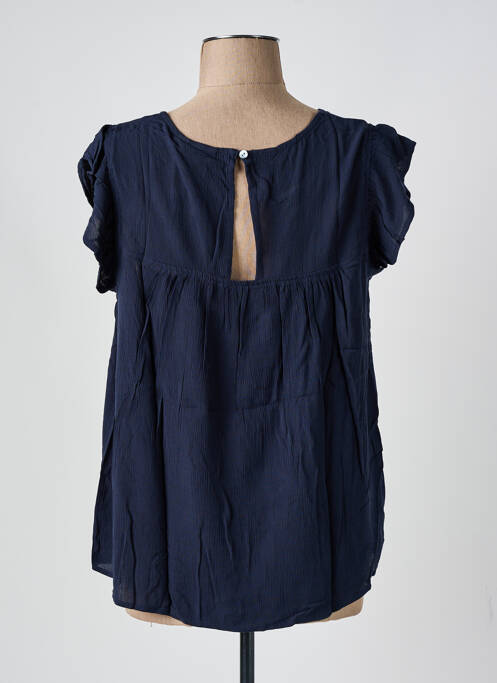 Blouse bleu ICHI pour femme