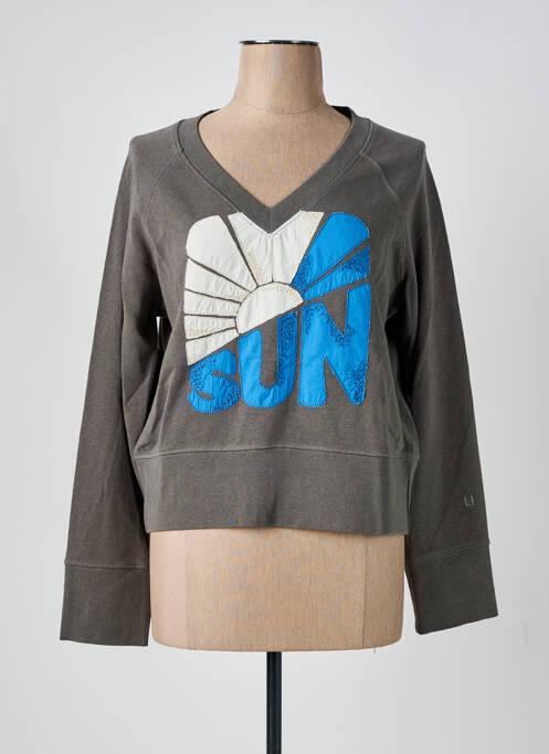 Sweat-shirt gris LEON & HARPER pour femme