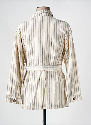 Veste casual finition intérieure doublée beige LA PETITE ETOILE femme