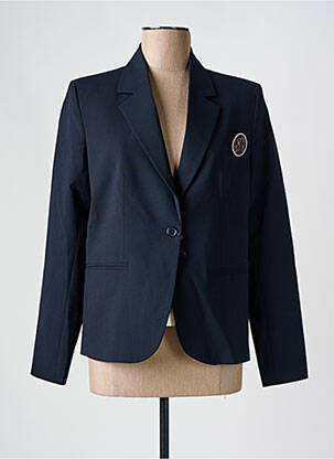 Blazer coupe cintrée bleu FIVE femme