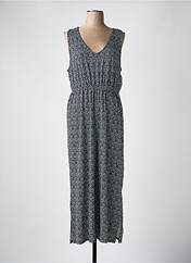 Robe longue bleu ICHI pour femme seconde vue