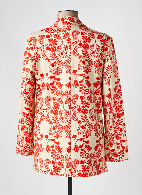 Blazer rouge ICHI pour femme